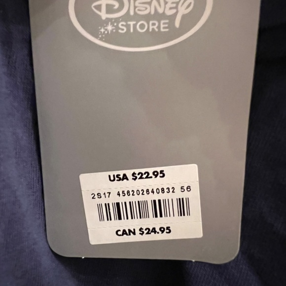 Disney Store Princess plus size tee NEW 3X Navy - Picture 5 of 10
